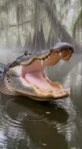 Intense Alligator Sound 🐊🌊🔊