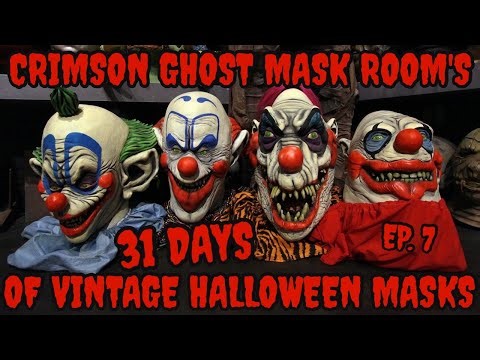 Crimson Ghost's October's 31 Days Of Masks Ep. 7 DEATH STUDIOS KILLER KLOWNS FROM OUTER SPACE