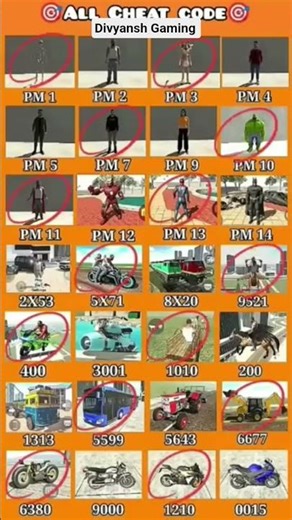 Real Coad 💥 indian bike driving 3D All new cheat code update+ pluing cheat code