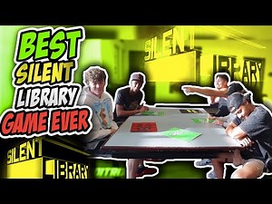 The BEST Silent Library Game EVER Played! *EXTREMELY FUNNY*