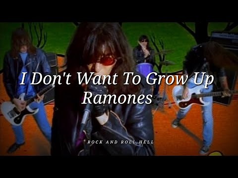 Ramones - I Don't Want To Grow Up | Video Oficial | Subtitulado En Español + Lyrics.