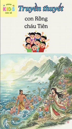 Truyện cổ tích - Truyền thuyết con Rồng cháu Tiên - Audio cho bé