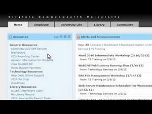 VCU eServices Overview