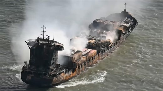 Massive Freighter-Tanker Collision Hides a Chilling Secret