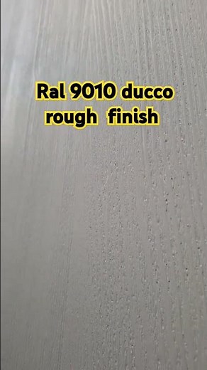Ducco Rough finish ral 9010 color