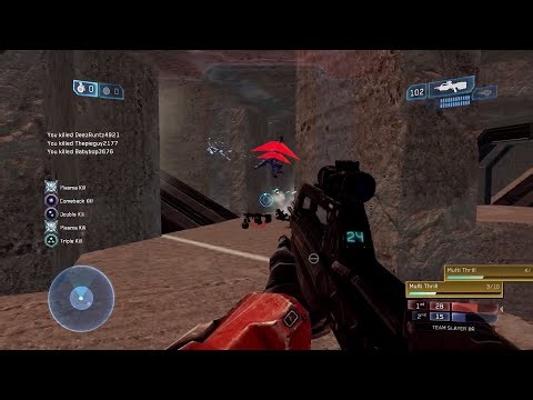 Halo 2: Anniversary Multiplayer Gameplay - Easy Triple Kill