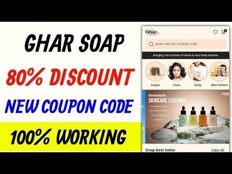 Ghar Soap Coupon Code | How To Order Ghar Soaps | Ghar Soaps Coupon Code