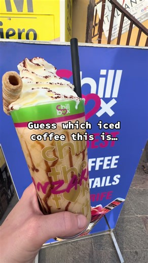 Iced coffees and iced cocktails coming to MORE Canary Islands #canaryisland #fyp #tenerife #chillbox