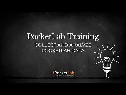 Collect and Analyze Data using a PocketLab sensor and the Notebook App