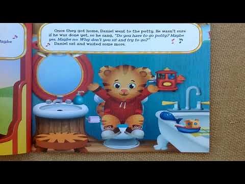Daniel Tiger's Neighborhood, Daniel's Potty Time, read aloud story time