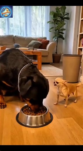Rottweiler vs. Barking Chihuahua: A Hilarious Showdown