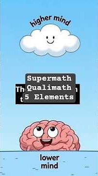 Supermath Qualimath and the 5 Elements #maths #paradoxes #equationforeverything