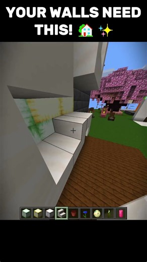 Your Minecraft Walls Need This! 🧱 ⭐ #minecraft