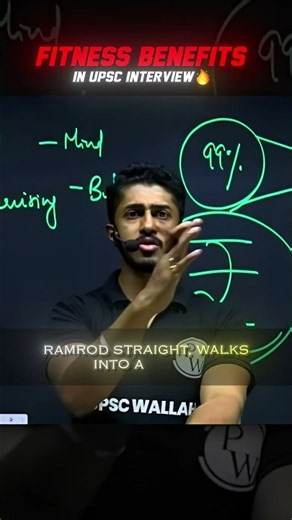 Fitness benefit in upsc 💀🔥| #fitness #upsc #reality #nikhilsir #physicswallah