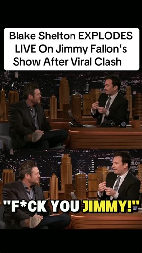 Blake Shelton EXPLODES LIVE On Jimmy Fallon's Show After Viral Clash #blakeshelton #jimmyfallon #viral #news #breakingnews