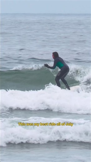 Gloomy July Surf on the Oregon Coast #oregonsurf #oregoncoast #longboardsurfing