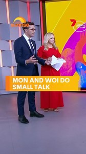 9K views · 181 reactions | We promise no small talk tomorrow!  WEEKEND SUNRISE FROM 7AM ☀️ | Sunrise | Facebook