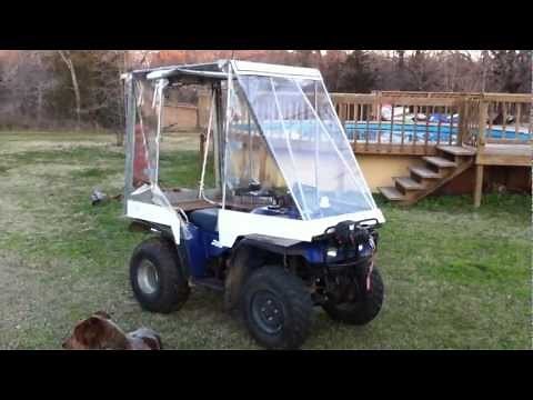 ATV Equipment Video #5 / Cab test and some details.