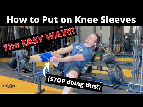 How to Put on Knee Sleeves (the super secret and easy way!)