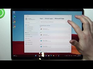 Microsoft Surface Pro X - How To Change Default Browser