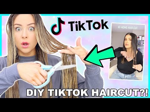 Testing Viral Tiktok Life Hacks! CUTTING MY OWN HAIR?! Success Or Disaster ?!