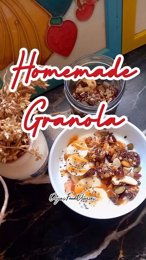 3.3K views · 89 reactions | Homemade Healthy Granola Cereal Recipe...