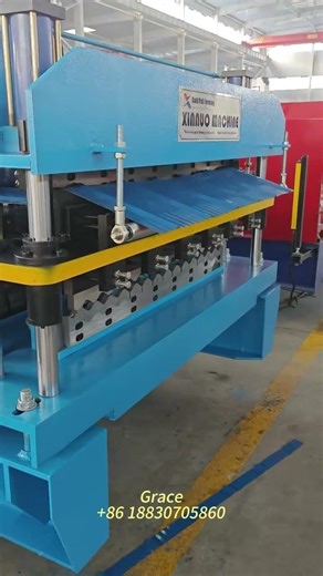 Trapezoidal Roof Sheet Roll Forming Machine | Full Production Process