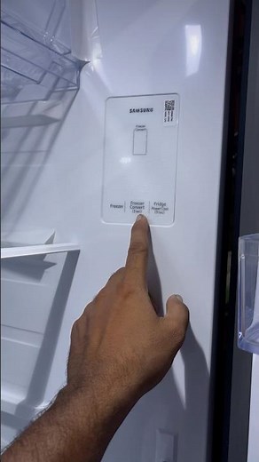 Samsung fridge convert setting