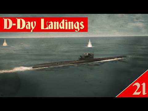 Silent Hunter 3 - GWX Knights Cross || Episode 21 - D-Day.
