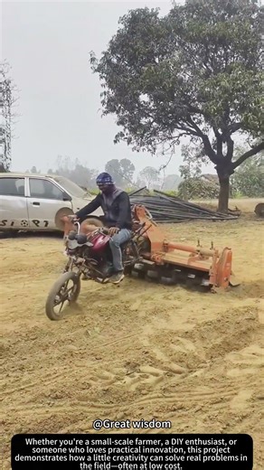 Creative Modified Plow Machine! 🚜💡