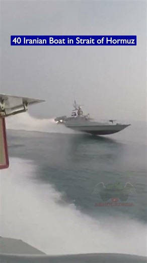 Satellite Catches 40 IRGC Speedboats in Formation Near Qeshm Island!!