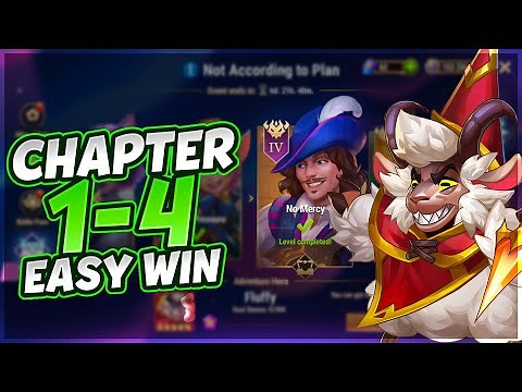 Fluffy Event Chapter 1–4 EASY WIN 🔥 | Hero Wars