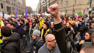 This will be the presidency of the raised fist