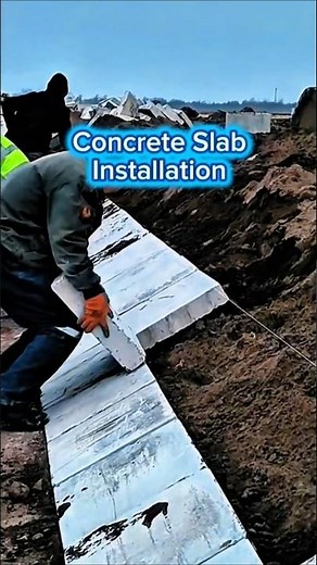 Amazing Precast Concrete Installation Process.
