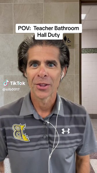 School Bathroom Chaos: Teacher Hall Duty