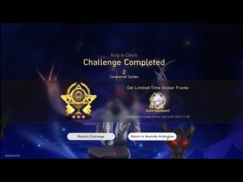 HSR : Anomaly Arbitration - Intellitron Endgame - Version 3.6 Period 2025/09/24-2025/11/05