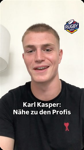 Rugby Daily on Instagram: "Karl Kasper träumt davon, Rugby-Profi in Frankreich zu werden 🏉 Seit dieser Saison spielt der 18-Jährige im U21 Setup von Stade Francais - teilweise gegen deutliche ältere Spieler 💪 Er genießt die räumliche Nähe zu den Profis - weiß aber, dass der sportliche Weg bis dorthin noch weit ist 🔥 Das komplette Interview mit Karl findet ihr ab sofort bei Rugby Daily TV auf YouTube 📺"