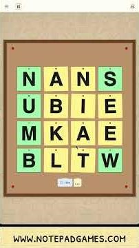 Muddle - Notepad Games - January 16th 2026