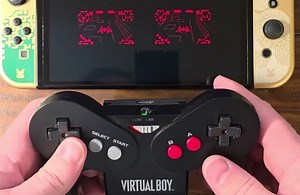 Modder makes it possible to use an original Virtual Boy controller on Switch