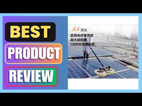 Best Solar Panel Cleaning Washing Machine