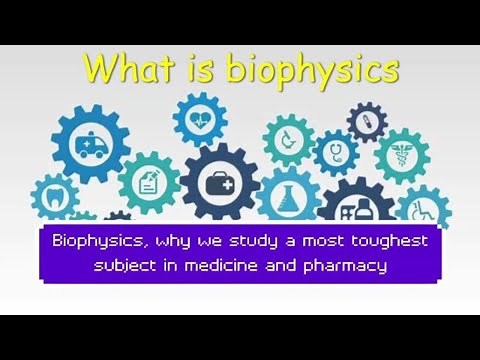 What is Biophysics | importance of physics in medicine and pharmacy | medical physicist | 07 / 2021