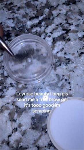 I have Nothing else left to use😩‼️ Shop the best brow gel from Leyrosebeauty.com #fypシ゚viral