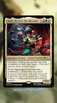 DeckTechDash9: Toph, the First Metalbender – Breaking the Rules! #MtGxATLA | Magic: The Gathering