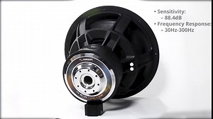 Harmony Audio HA-ML182 Monolith 18" Car Stereo Competition SPL Sub 3500W Dual 2 Ohm Subwoofer