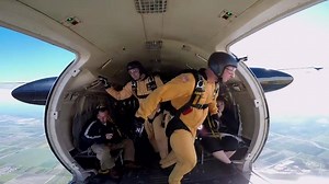 The Golden Knights Gold Demonstration Team will perform at the Great New England Air Show, in Westover ARB, MA on 16 & 17 May, 2015. #USArmy #DoD #WestoverARB | US Army Golden Knights