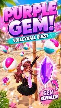 How to Get the PURPLE GEM in Today’s DTI Update! 💜🏐