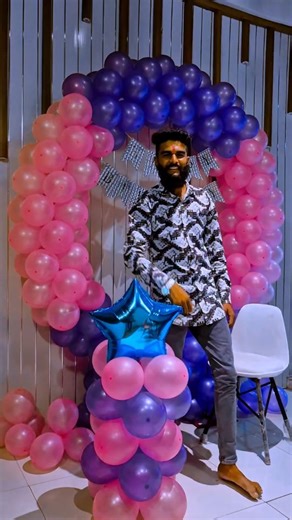 😎DEV🎈BALOONS🎈EVENT🎊 on Instagram: "😎Dev🎈balloon🎈decoration🎊"