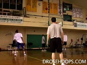 Derrick Rose working on his game during his rookie year