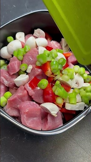 Schweinefilet-Pfanne aus dem Airfryer