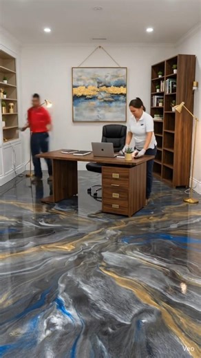 (2.3k view) गरीब Home Office से Luxury Setup 😲 Floor Transformation